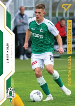 Libor Holik Jablonec SportZoo FORTUNA:LIGA 2020/21 Gold Limited /99 #110